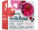 UpSpring Milkflow Electrolyte Breastfeeding Supplement Drink Mix con Fenugreek | Berry Flavor | Integratore di lattazione per sostenere la fornitura di latte materno & Restore Electrolytes | 16 miscele di bevanda