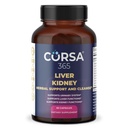 Liver e Kidney Cleanse & Support Herbal Complex - Kidney Cleanse Detox & Repair Liver Supplements for Men and Women - Organic Kidney Restore and Liver Support Supplement - 60 Capsule