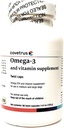 Omega-3 e vitamina Supplemento Twist Caps per cani di medie e grandi 60ct