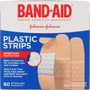 BAND-AID® Marca TRU-STAYTM Bande di plastica Tutte le dimensioni, 60 Conte