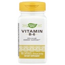 Vitamina B-6 di modo naturale, Supporto di energia cellulare*, 50 mg per porzione, 100 capsule