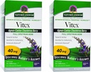 Risposta della natura Vitex Chastetree Berry Supplement, 90-Vegetarian Capsules, 2 Count | Equilibrio ormonale | Supporto di ovulazione | Supporto menopausa