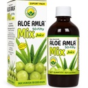 Aloe Amla Mix Juice | Blend of Aloe Vera & Amla Fruit | First Press Virgin Juice | Plant-Based Daily Drink | Vegan & Non-GMO | 16.23 Fl Oz (Pack of 2)