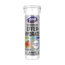 NOW Alimenti Nutrizione sportiva, Effervescente Effer-Hydrate, Supplemento elettrolita, Recupero*, Fragola arancione, 10 compresse