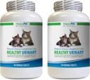 cat Incontinence Supplements - CAT Healthy Urinary Complex - Soluzione UTI - Formula naturale - cat Cranberry Powder - 2 bottiglie (180 compresse)