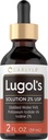 Carlyle Lugols Iodine 2 Percente 2 fl oz | Potassium Iodide e Iodine Soluzione 2% Gocce liquide