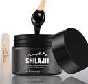 Shilajit Pure Himalayan - 50 Grammi Natural Organic Shilajit Resina,Golden Grade Shilajit Supplemento per gli uomini e le donne con 80+ Trace Minerals & Acido Fulvico per l'energia, Supporto immunitario