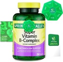 Super Vitamina B-Complex Compresse 250 + Primavera Super Vitamina B-Complex Compresse Integratore alimentare Bundle Esclusiva Meglio Ligth&Spring Guida