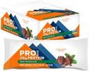 PROBAR - Bar PROTEIN, Cioccolato alla menta, Non OGM, Senza glutine, Sano, Basato su piante, Ingredienti di tutto cibo, Energia naturale (12 Conte)