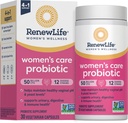 Rinnovare la vita Femminile capsule probiotici, 50 miliardi di CFU Garantiti, Supporta pH Balance, Vaginale, Urinario, Digestivo e Immune Salute(2), L. Rhamnosus GG, Dairy, Soia e Gluten-Free, 30 Conte