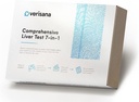 Verisana Liver Test – presso-Home Liver Health & Function Check – 7 Biomarkers inclusi AST, ALT, GGT, AST/ALT Ratio, HbA1c, HsCRP, TBILI – CLIA-Certified Lab