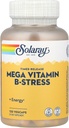 Solaray Mega B Stress Two Stage Timed Release Supplement, 120 Conte