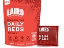 Laird Superfood Antioxident Daily Reds Powder, Free Radical Fighting Blend, Vitamina C, Manganese, 2 Serve di Frutta e Verdura Per Serving, 15 Pack