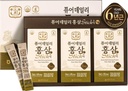 Gangwoninsam] Korean Red Ginseng Extract Pure Daily Stick 30 Count – Contiene 6 anni coreano Ginseng estratto, coreano cibo, singolarmente confezionato, 0.35 fl. oz (10ml), 3 X 10-Count Box