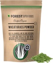 Forest Super Foods Organic Australiano Cresciuto giovane erba polvere 500g (alimentazione di 60 giorni) | Qualità Premium + Gluten Free | Alta in vitamine e clorofilla
