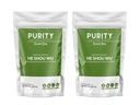 Certificato Organico He Shou Wu - Large 5oz Bag di 30:1 Concentrated-Fo-ti - Organic Foti Extract- Fo ti He Shou Wu Organic (Pack of 2-10 Ounces)