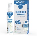 Curcumin Oral Spray - Una miscela naturale con curcumina, Piperina, Ginger Extract, Punch Tulsi e Manuka Honey | 30ml 1 fl. oz | 60 giorni di alimentazione