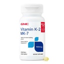 GNC Vitamina K-2 100mcg, Supporta il processo di Bone-Building, 60 Softgels