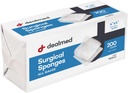 4" x 4" spugna chirurgica, 12-Ply, assorbente guanto pads, non-Sterile Wound Care for First Aid Kit e strutture mediche, 200 conteggio (pacchetto di 1)