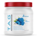 Nutrizione metabolica, TAG, Trans Alanyl Glutamina, 100% L-Glutamina Peptide Powder, Pre Intra Post Workout Supplement, 400 Grammi (40 Serve) (Blue Raspberry)
