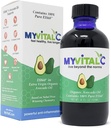 MyVitalC Organic Avocado Oil - Pure ESS60 Antiossidante Supplemento - Maggio Aiuto Con Antiinvecchiamento, Longevità, Sonno, Più Energia - Prestazioni - 120ML