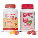SmartyPants Kids Multivitamin Gummies e Probiotic Immunity Bundle: Omega 3 Fish Oil (EPA/DHA), Vitamina D3, C, Vitamina B12, B6, Integratore Digestivo e Immune (30 giorni di alimentazione)