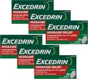 Excedrin Migraine Relief Farmaco, 24 Caplets (Pacchetto di 6)