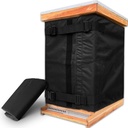 Avvolto invernale per 8 e 10 alveari, forniture regolabili per l'apicoltura, copertura isolata di Oxford 600D, impermeabile, antivento, leggero, ecologico, riutilizzabile, 75.98" x 23.6"