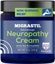 Crema di sollievo di neuropatia di Vigor di base per piedi, gambe e mani. Realizzato negli Stati Uniti. Vegan e Cruelty-Free, Non-Greasy, Gentle, Non-Burning con effetto di raffreddamento (4 oz.)