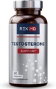 REX MD Testosterone supplemento di supporto per gli uomini | Supporta energia, Stamina, Performance | Ingredienti naturali Compresi i livelli di testosterone del corpo di sostegno fenugreek, Made in USA