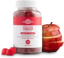 Gummie di Aceto di Sidro di Mele - Gummie di sidro di mele senza zucchero con vitamina B12 e polvere di barbabietola - Vegan, Non OGM e senza glutine, Made in USA (30 Serve)