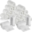 MEDca Gauze Bandage Rolls - 24 Pack, 2-Inch, 4,1 Yards per Roll, Grade Medico Gauze Bandage per il Vestito in Wound e kit di pronto soccorso