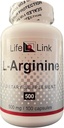 LifeLink L-Arginina | 500 mg x 100 capsule | Precursor to Nitric Oxide | Sanità flusso sanguigno, salute cardiaca | Gluten Free & Non-GMO | Made in the USA