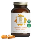Pure Synergy SuperPure Estratto di curcuma | Supplemento di curcumina organica | 500 mg Estratto di curcuma | Potente supporto per la salute immunitaria e congiunta (60 capsule)