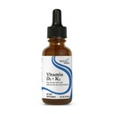 Ricerca della salute Vitamina D3 + K2 Gocce - Vitamina liquida D & K Supporta il sistema immunitario Funzione & Bone Salute - aiuta l'assorbimento del calcio - aiuta il flusso sanguigno sano & Circulation - 1 Fl oz (30 ML)
