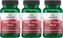Swanson fatto con organico tradizionale rosso lievito di riso 600 milligrammi 60 capsule di veg (3 pacchetto)