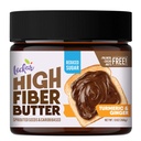 Leckar High Fiber Butter (zucchero ridotto, senza noci, microbiome-friendly intestinale) per una facile colazione (Turmeric e Ginger (zucchero ridotto)
