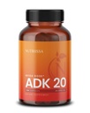 Nutriissa ADK 20 - Immune & Bone Health Support with Vitamins A, D & K (25.000 IU) - 4-Month Supply - Certificato EPEB per purezza e potenza - 120 capsule vegane