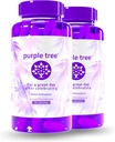 albero di porpora Post-Celebrazione Integratore di benessere | Supporto per fegato, Body Replenisher, Rapid Hydration | Dihydromyricetin DHM, Latte Thistle, Electrolytes, Vitamina B, Willow Bark, Quercetin (180 Pillole)