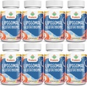 2400MG Glutathione Liposomal, con vitamina C, cardo Latte & Acido Alfa-Lipoico, Antiossidanti Master, L-Glutathione Puro Ridotto - Sistema immunitario, Riparazione Cellulare, Energia, Alta Assorbimento, 480 Softgels