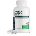 Bronson zinco 50mg complesso ad alta potenza Immune supplemento & Antiossidante e salute della pelle - Non OGM, 100 capsule vegetariane