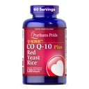Puritan's Pride Q-SorbTM Coenzyme CoQ10 Integratore alimentare per la salute del cuore, la salute della gomma orale e il supporto sano dell'invecchiamento, Plus Red Yeast Rice per una migliore digestione, 120 Softgel a rilascio rapido