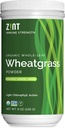 Zint Wheatgrass Powder, Organic (8 oz): Potente supplemento di supporto immunitario, Intero Leaf Antioxidant Chlorophyll Fonte per Detox, Immunity Booster