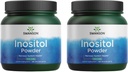 Swanson 100% Pure Inositol Powder - Supplemento naturale Promuovere la messa a fuoco e il relax - Nerve & Cellular Support - (8oz) 2 Pack