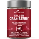 9-in-1 Killer Cranberry Pills per le donne – UTI Defense Blend con gli ingredienti clinicamente studiati – 9 Estratto supplemento del tratto urinario – Pine Bark, Propolis, Vitamina D & More – 60 capsule ad azione rapida