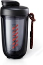 tazze shaker per frullati proteici flacone shaker 20 oz proteina, prova debole, il frullatore perfetto per la palestra, bottiglia di pre-allenamento, Coppa Shaker coppe, supplemento di perdita di peso Shakes
