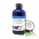 SES Research C60 Organic MCT Oil Coconut Derito - 99,99% Carbon60 - Antiossidante Nootropic Supplement - Per Longevità - Sonno - Energia & Immunity 4Oz