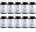 Relumins Advance White Active Glutathione Complex - Max Dose 900mg Glutathione con 6X Boosters, ALA & NAC - Anti-invecchiamento della pelle Brightening Supplement - 60 Caps x 10 bottiglie