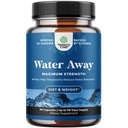 Pillole diuretiche a base di erbe dell'acqua ad alta resistenza - Supplemento di conservazione fluida con Estratto di foglie di dadelion & Tè verde per il sollievo di Bloating per le donne e gli uomini - Capsule per il gonfiore delle gambe e dei piedi - 90 Conte